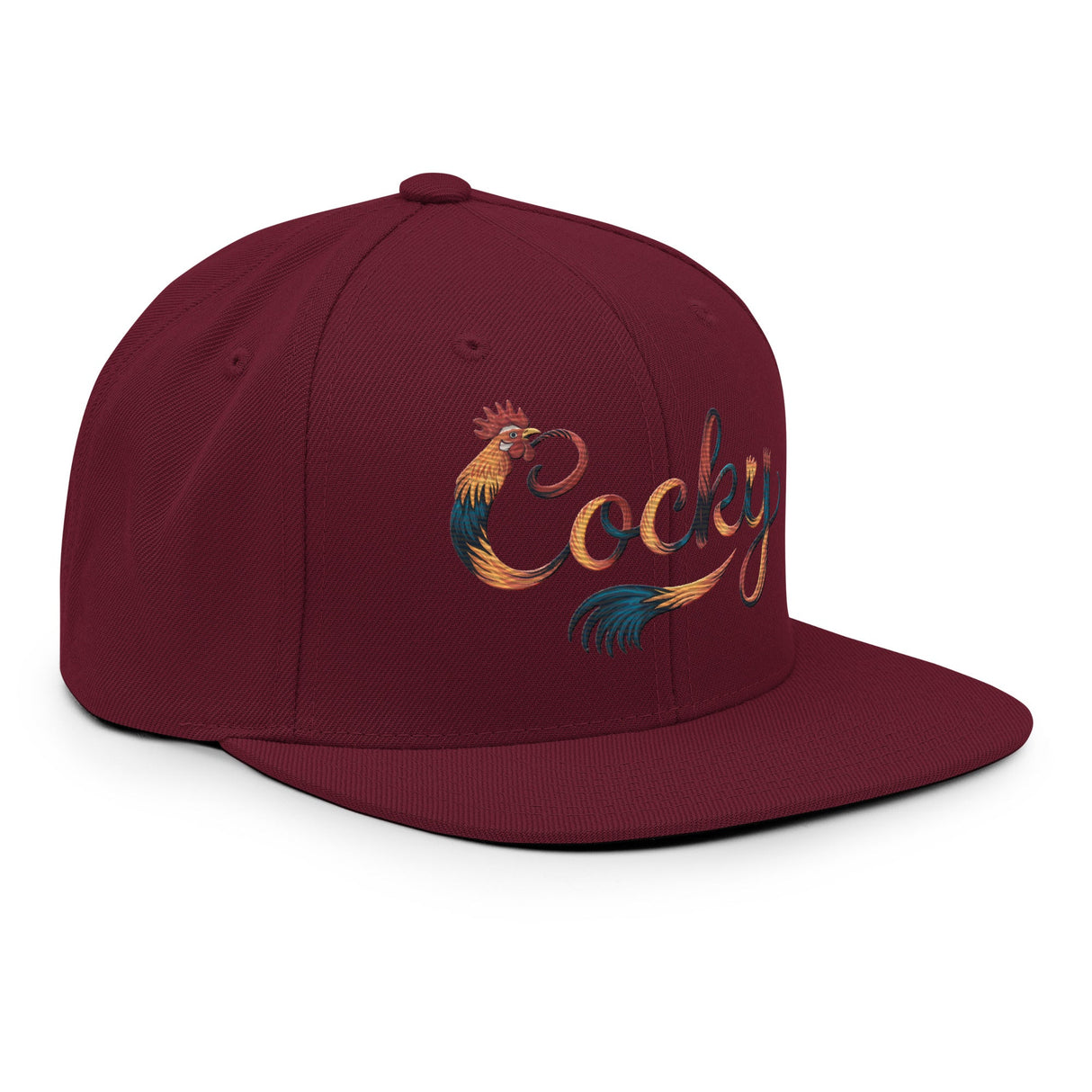 Cocky (Snapback Hat)-Headwear-Swish Embassy