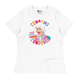 Condoms! (Women's Relaxed T-Shirt)-Women's T-Shirts-Swish Embassy