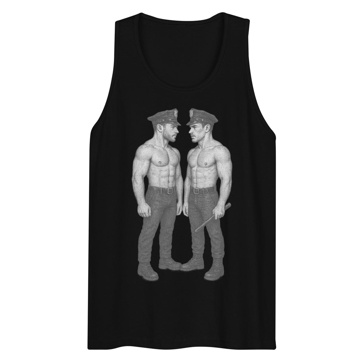 Cop Tease (Tank Top)-Tank Top (Staging)-Swish Embassy