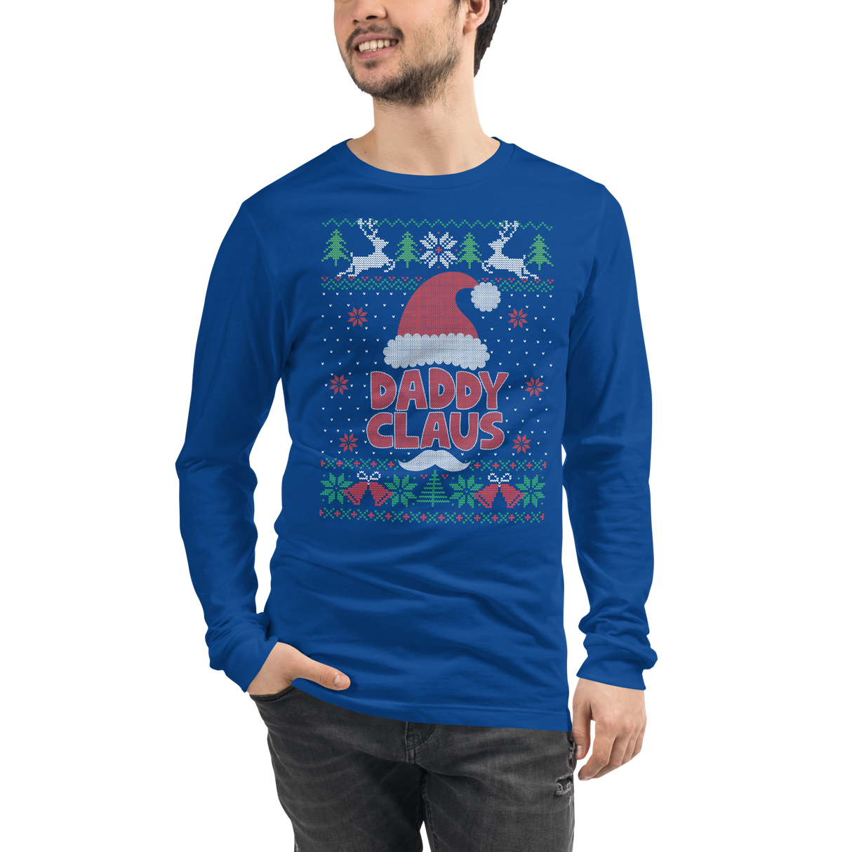 Daddy Claus (Ugly Christmas)-T-Shirts-Swish Embassy