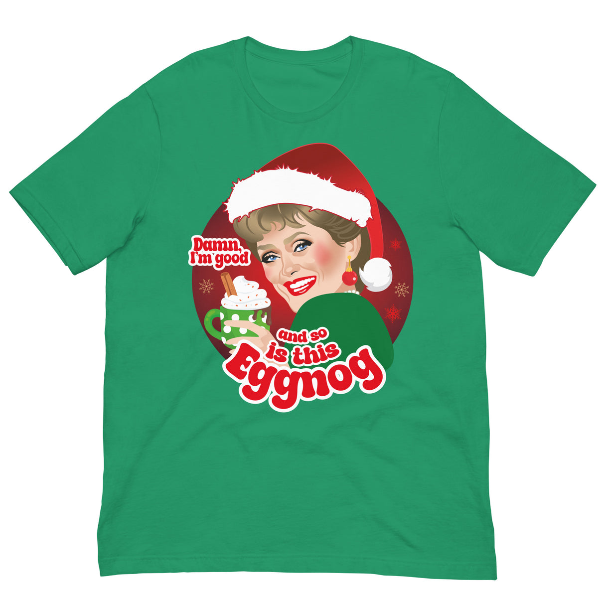 Damn Eggnog-T-Shirts-Swish Embassy