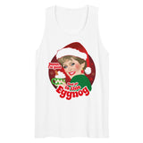 Damn Eggnog (Tank top)-Christmas Tank Tops-Swish Embassy