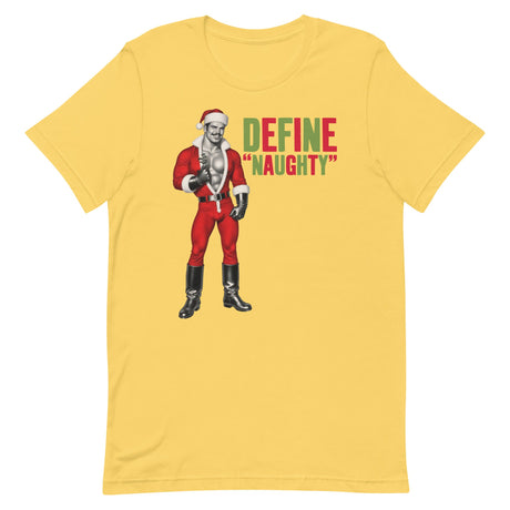 Define Naughty-Christmas T-Shirts-Swish Embassy