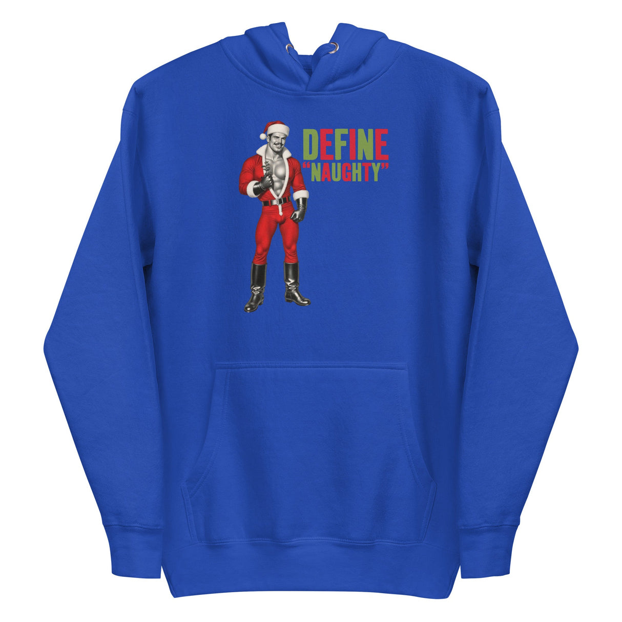 Define Naughty (Hoodie)-Christmas Hoodies-Swish Embassy