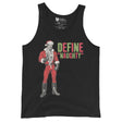 Define Naughty (Tank Top)-Christmas Tanks-Swish Embassy