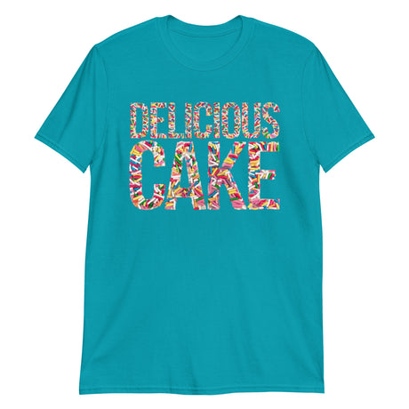 Delicious Cake (Text Shirt)-Text Shirt-Swish Embassy