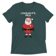 Dirty Santa (Triblend)-Triblend T-Shirt-Swish Embassy