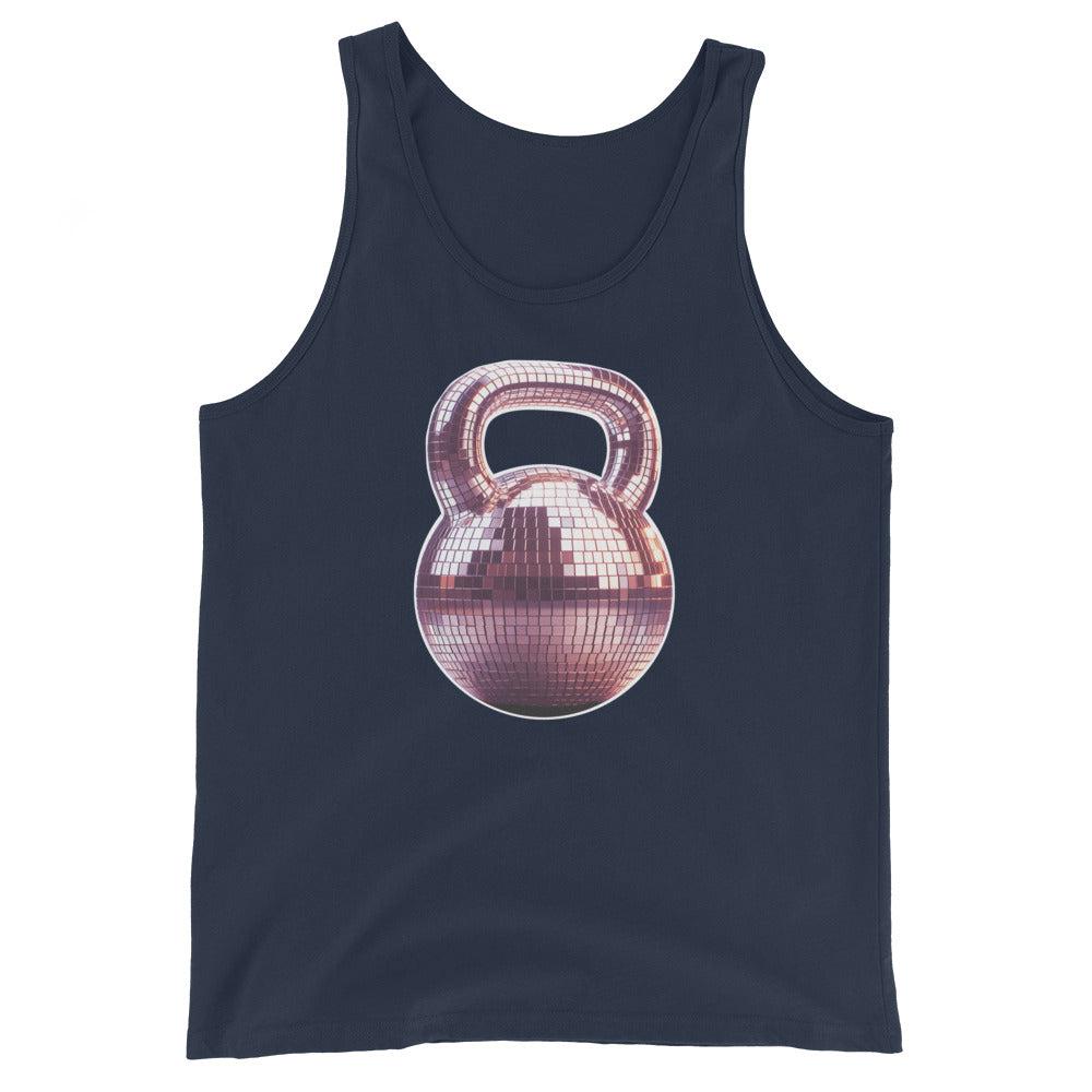 Disco Kettlebell (Tank Top)-Tank Top-Swish Embassy