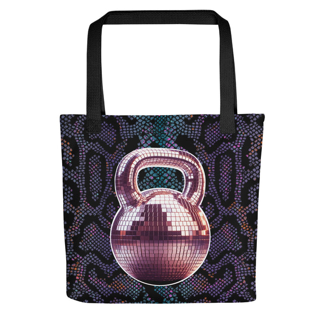 Disco Kettlebell (Tote bag)-Bags-Swish Embassy