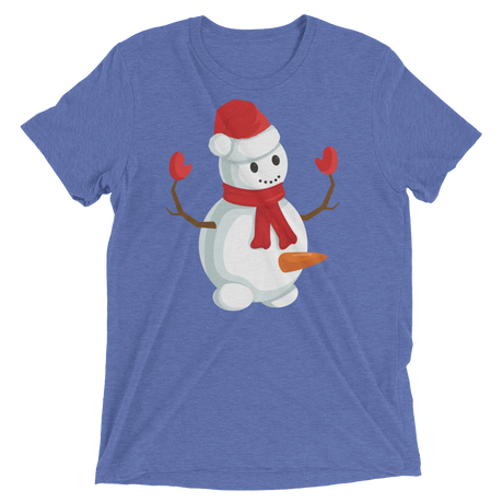 Do You Wanna Build A Snowman? (Triblend)-Triblend T-Shirt-Swish Embassy