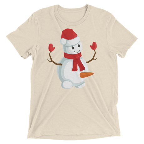 Do You Wanna Build A Snowman? (Triblend)-Triblend T-Shirt-Swish Embassy