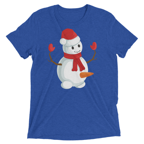 Do You Wanna Build A Snowman? (Triblend)-Triblend T-Shirt-Swish Embassy