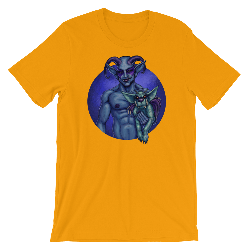 Dog and Demon-Halloween T-Shirt-Swish Embassy