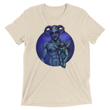 Dog and Demon (Triblend)-Triblend T-Shirt-Swish Embassy