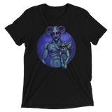 Dog and Demon (Triblend)-Triblend T-Shirt-Swish Embassy