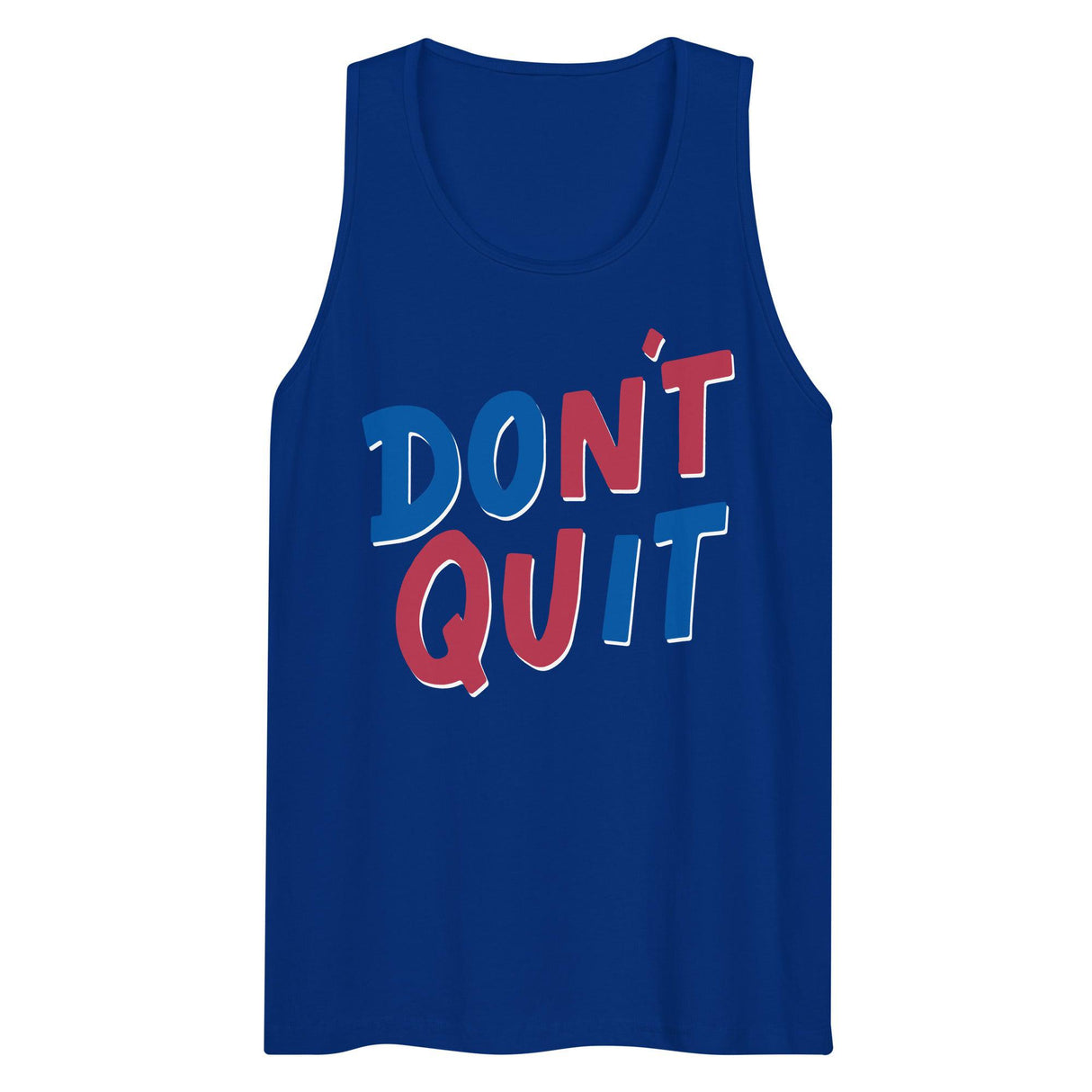 Don't Quit (Tank Top)-Tank Top-Swish Embassy