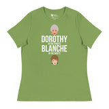 Dorothy in the Streets, Blanche in the Sheets (Women's Relaxed T-Shirt)-Women's T-Shirts-Swish Embassy