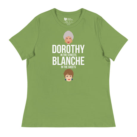 Dorothy in the Streets, Blanche in the Sheets (Women's Relaxed T-Shirt)-Women's T-Shirts-Swish Embassy