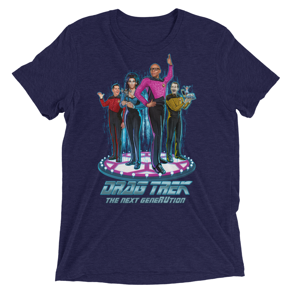 Drag Trek (Triblend)-Triblend T-Shirt-Swish Embassy