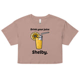 Drink Your Juice Shelby (Crop Top)-Crop Top-Swish Embassy