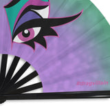 Dyna Bolical Eyes Folding Clack Fan-Folding Fans-Swish Embassy