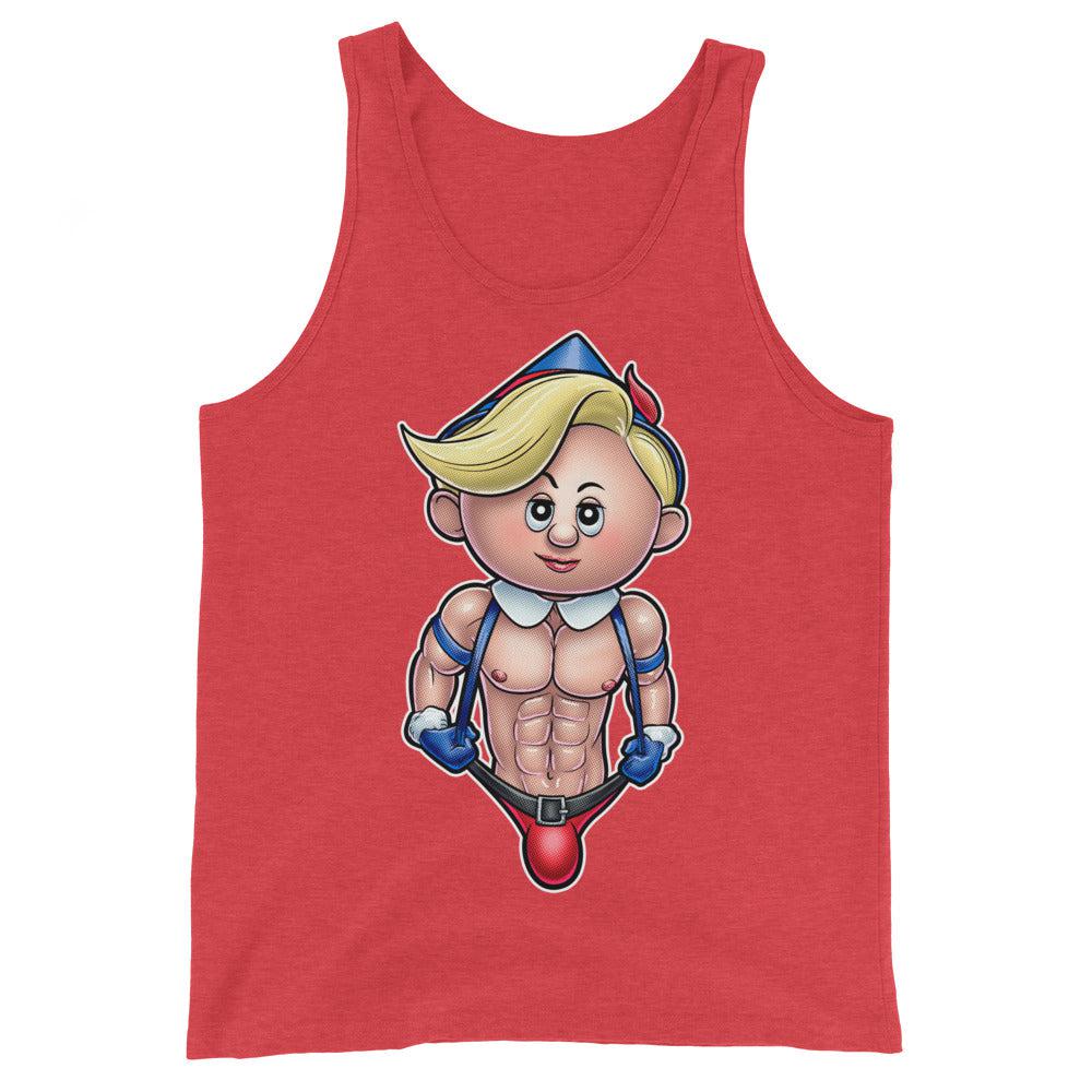 Elfin Good Time (Tank Top)-Christmas Tanks-Swish Embassy