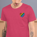 Embroidered Pride Heart-Embroidered T-Shirts-Swish Embassy