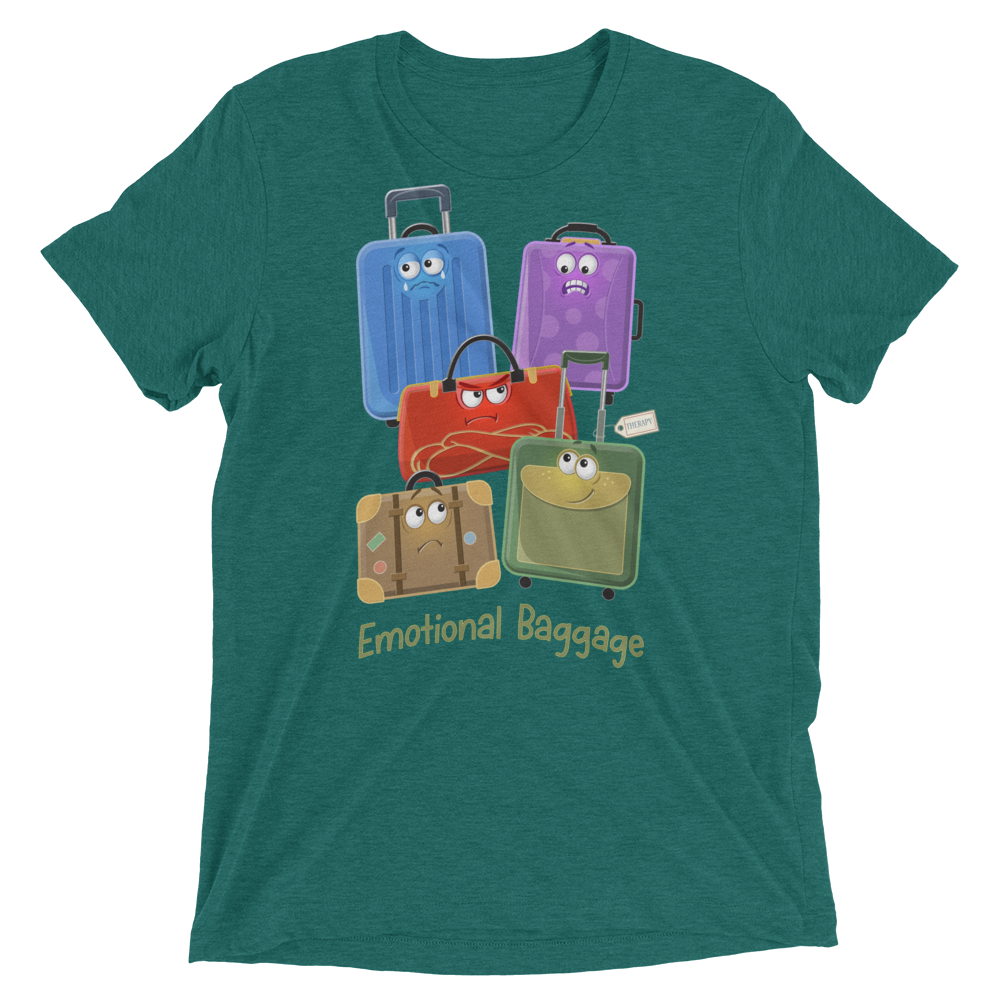 Emotional Baggage (Triblend)-Triblend T-Shirt-Swish Embassy