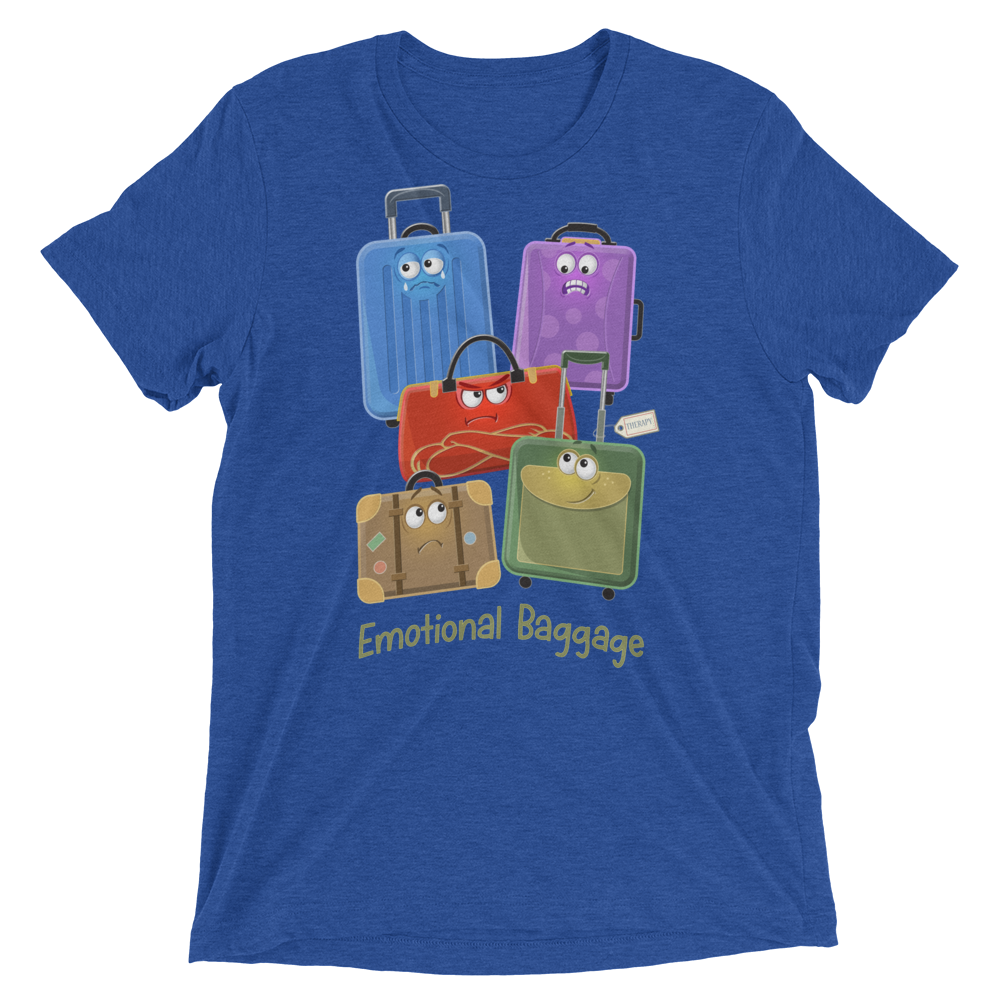 Emotional Baggage (Triblend)-Triblend T-Shirt-Swish Embassy