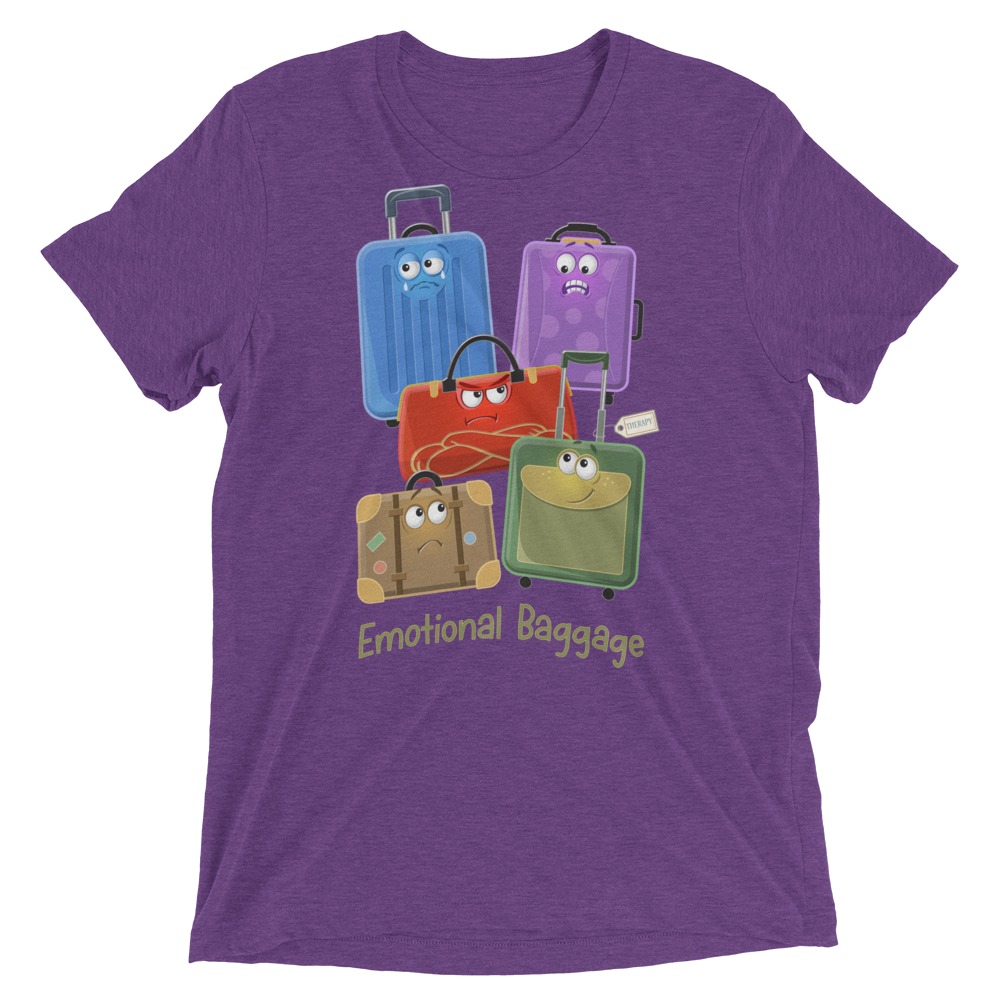 Emotional Baggage (Triblend)-Triblend T-Shirt-Swish Embassy