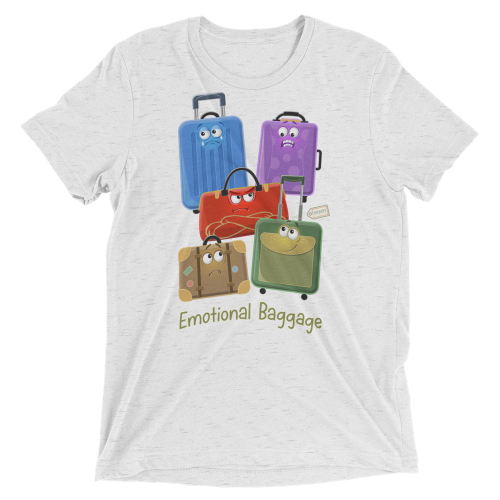 Emotional Baggage (Triblend)-Triblend T-Shirt-Swish Embassy