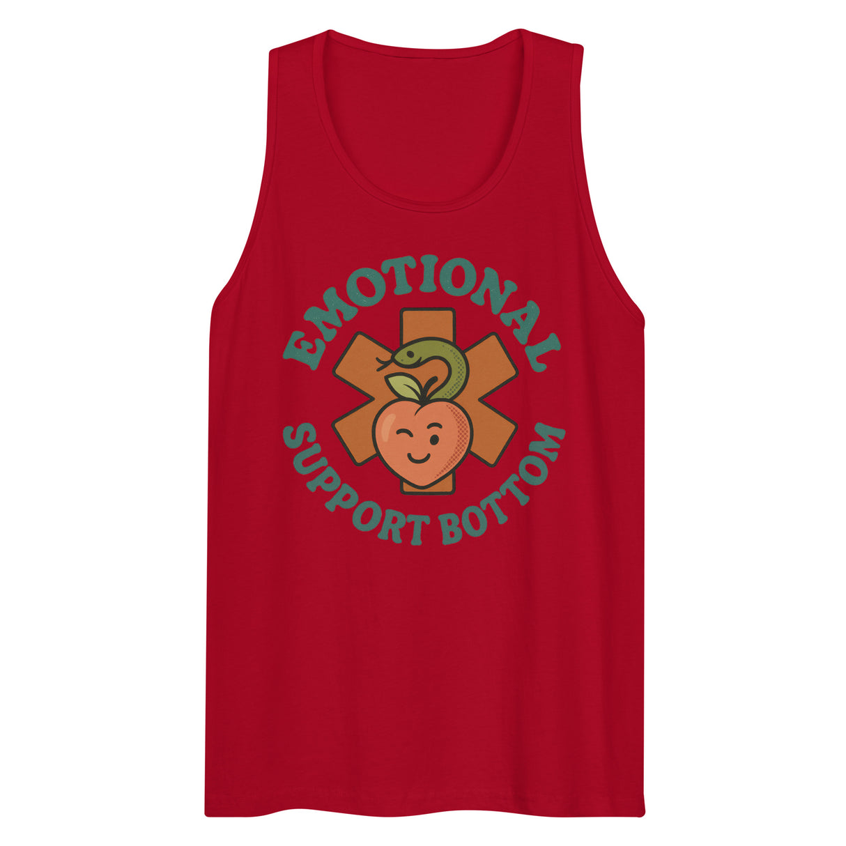 Emotional Support Bottom (Tank Top)-Tank Top-Swish Embassy