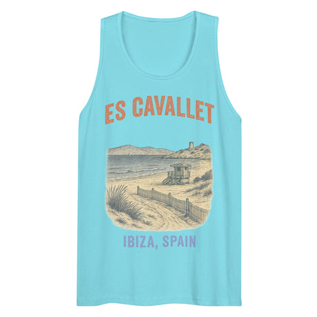Es Cavallet Beach (Tank Top)-Tank Top (Staging)-Swish Embassy