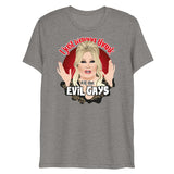 Evil Gays (Triblend)-Triblend T-Shirt-Swish Embassy