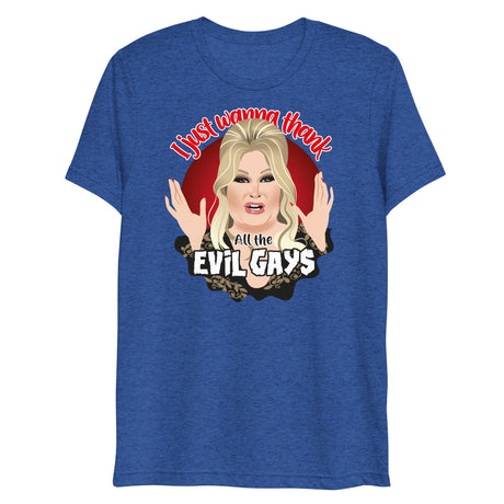 Evil Gays (Triblend)-Triblend T-Shirt-Swish Embassy