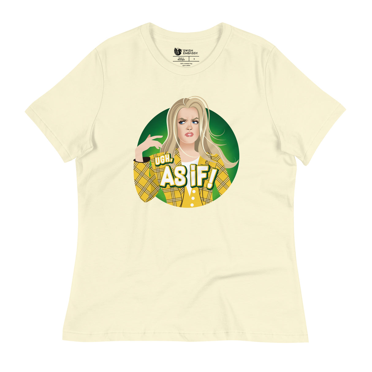 Ew, As If! (Women's Relaxed T-Shirt)-Women's T-Shirts-Swish Embassy