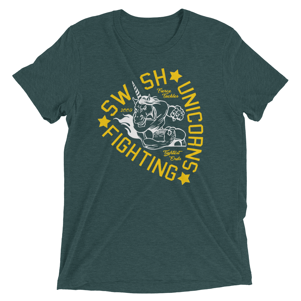 FIghting Unicorns (Triblend)-Triblend T-Shirt-Swish Embassy