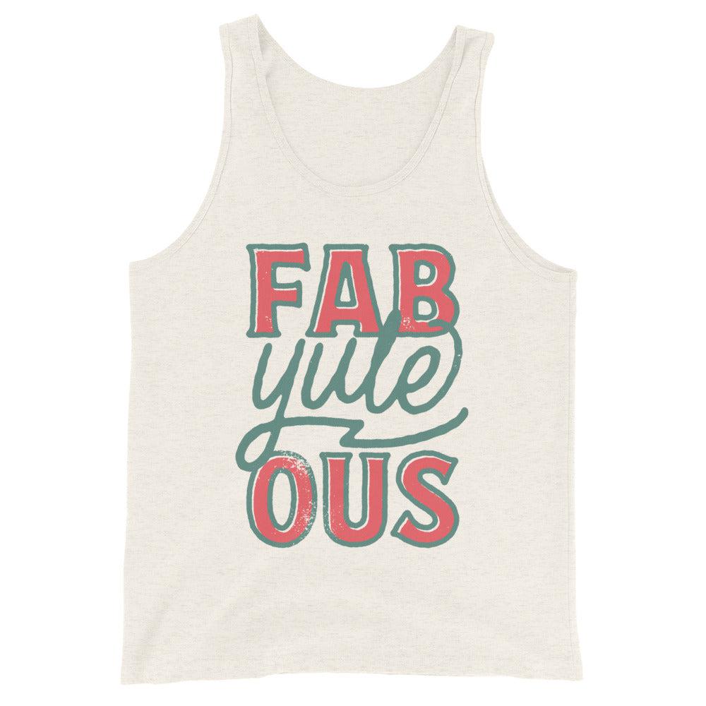 Fab-Yule-Ous (Tank Top)-Christmas Tanks-Swish Embassy