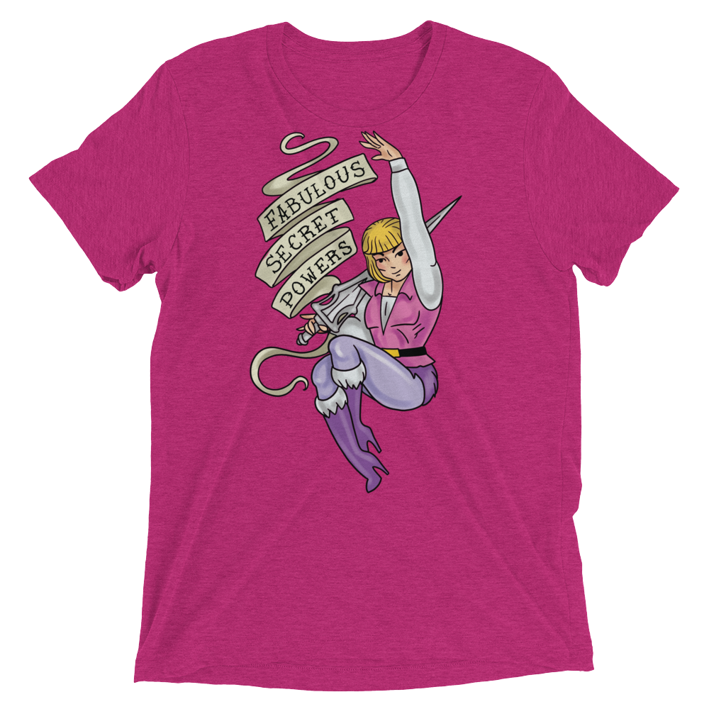 Fabulous Secret Powers (Triblend)-Triblend T-Shirt-Swish Embassy