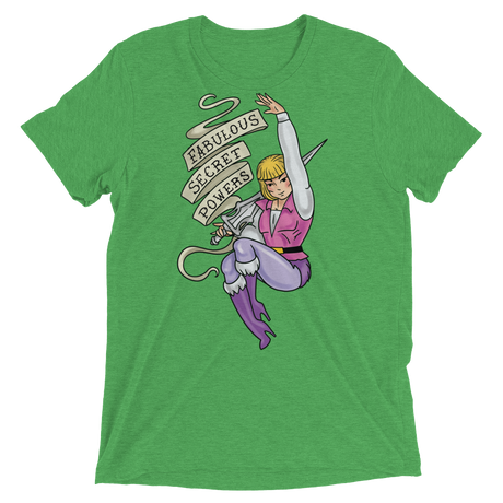 Fabulous Secret Powers (Triblend)-Triblend T-Shirt-Swish Embassy