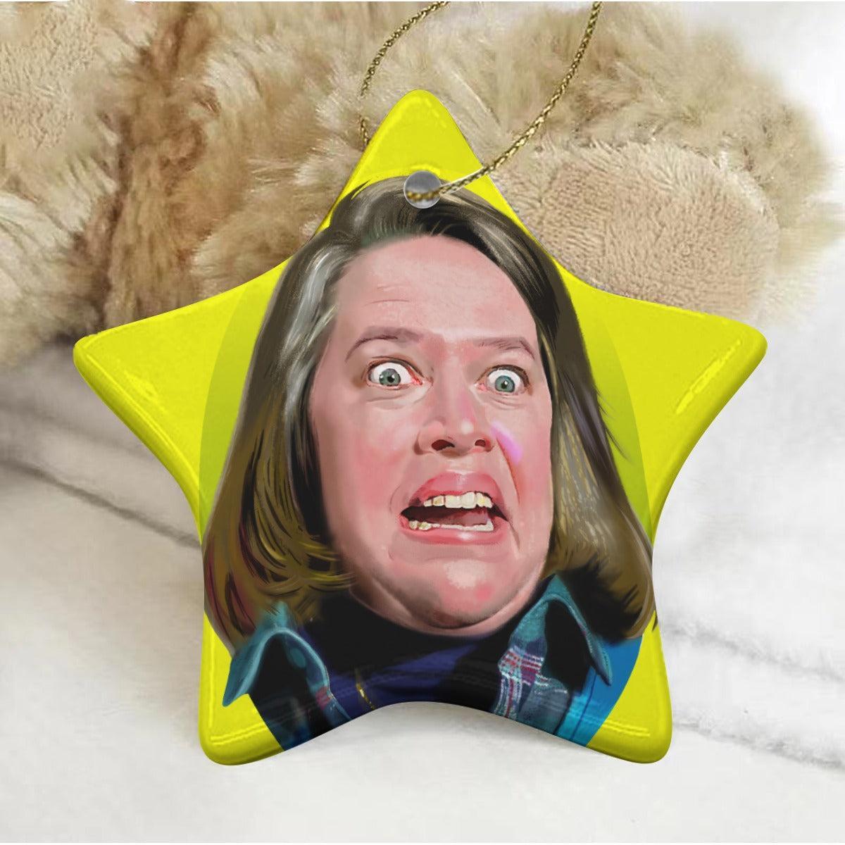 Fan-tastic and Deranged (Ceramic Holiday Keepsake)-Ceramic Holiday Keepsake-Swish Embassy