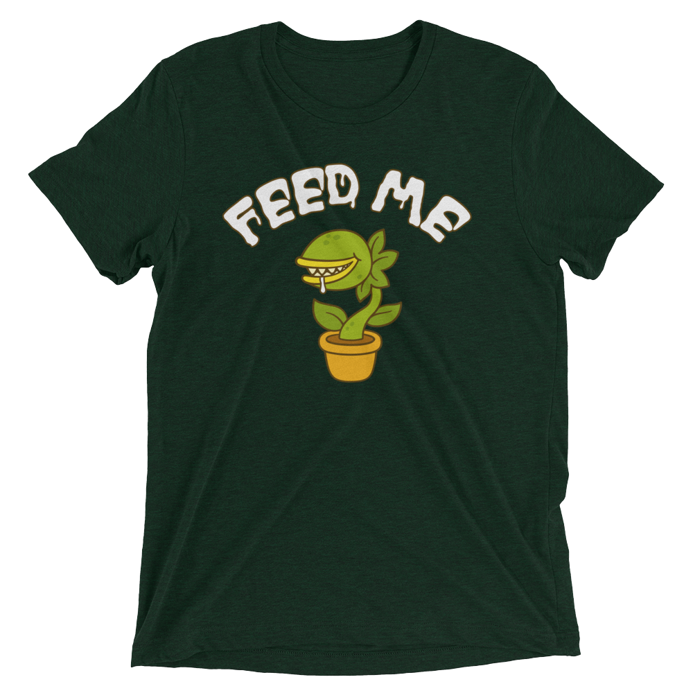 Feed Me (Triblend)-Triblend T-Shirt-Swish Embassy