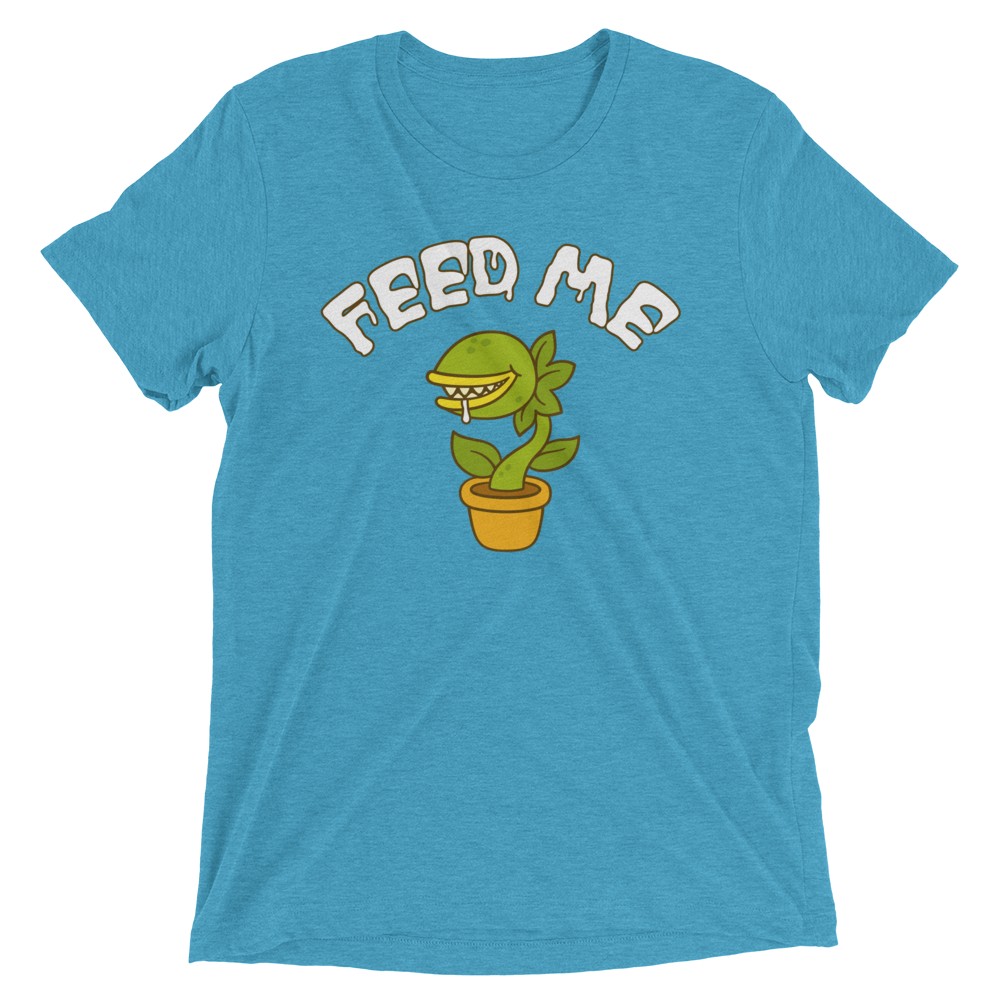 Feed Me (Triblend)-Triblend T-Shirt-Swish Embassy