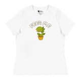 Feed Me (Women's Relaxed T-Shirt)-Women's T-Shirts-Swish Embassy
