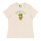 Feed Me (Women's Relaxed T-Shirt)-Women's T-Shirts-Swish Embassy