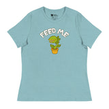 Feed Me (Women's Relaxed T-Shirt)-Women's T-Shirts-Swish Embassy