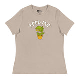 Feed Me (Women's Relaxed T-Shirt)-Women's T-Shirts-Swish Embassy