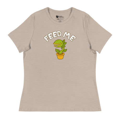 Feed Me (Women's Relaxed T-Shirt)-Women's T-Shirts-Swish Embassy