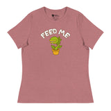 Feed Me (Women's Relaxed T-Shirt)-Women's T-Shirts-Swish Embassy
