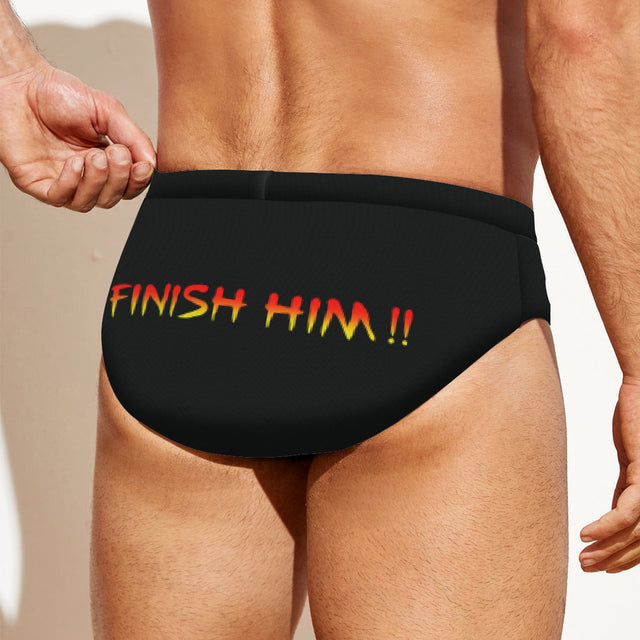 Finish Him (Swim Briefs)-Swish Embassy